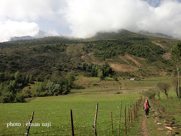 روستای دلیر نگین جاده چالوس